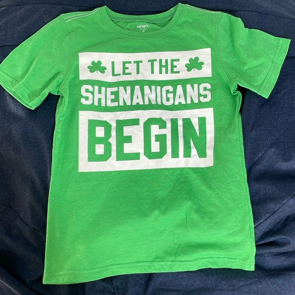 NWOT - Carter’s St. Patrick’s Day shirt
